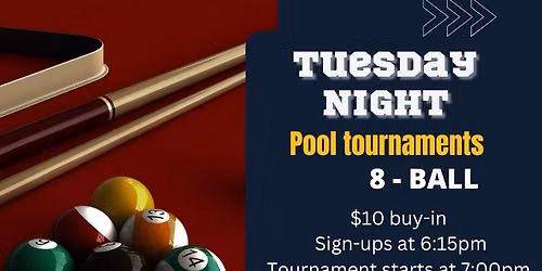 8-Ball Tournament @ 1849 Brewing Co (468 Sutton way)