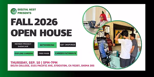 Digital NEST Open House \u2013 Stockton Center