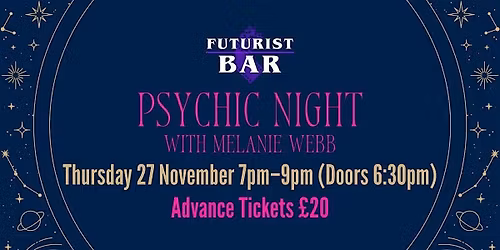 Psychic Night with Melanie Webb of Intuitive Reading