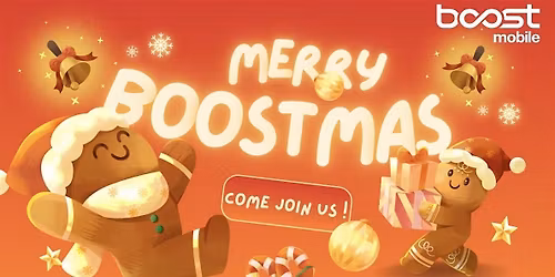 BOOSTMAS: PHOTOS WITH SANTA CLAUS!