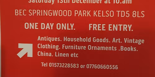 One-Day Warehouse Clearance sale