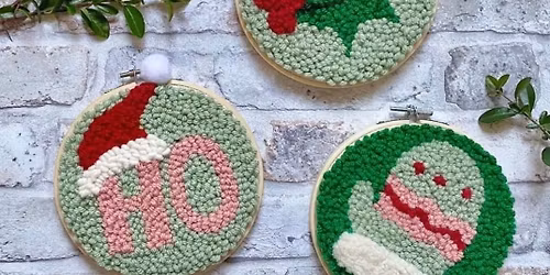 Modern Punch Needle - Colouring with Yarn