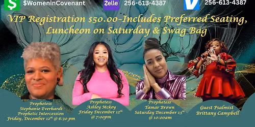 Women in Covenant Prophetic Encounter