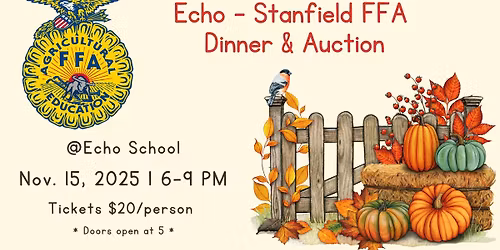 2025 Echo-Stanfield FFA Dinner & Auction
