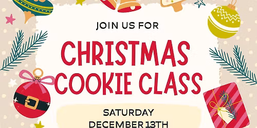 Downtown Christmas Cookie Class