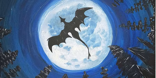 Dragon Moon Paint and Sip