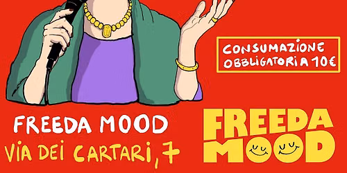 STAND-UP THERAPY SHOW - FREEDA MOOD 11\/10 - FREE ENTRY