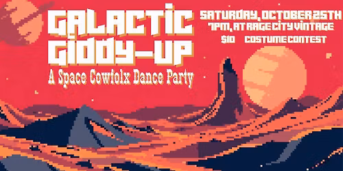 Galactic Giddy-Up: A Space Cowfolx Costume Dance Party Ft. The Robotz