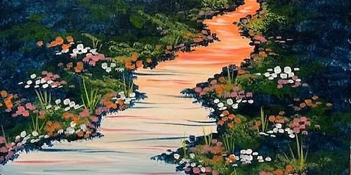 Paint and Sip: Sunset Stream