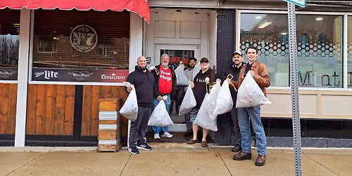 OddFellows Downtown Janesville Trash Pickup