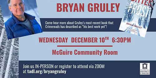 Author Event with Bryan Gruley