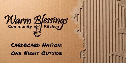 Cardboard Nation: One Night Outside