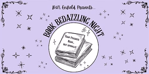 September 18 Book Bedazzling Night