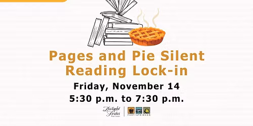 Pages and Pie Silent Reading Lock-In