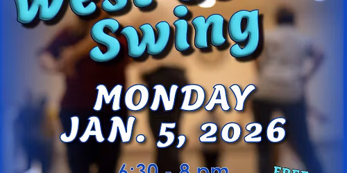 FREE Introduction to West Coast Swing + Social Dancing!