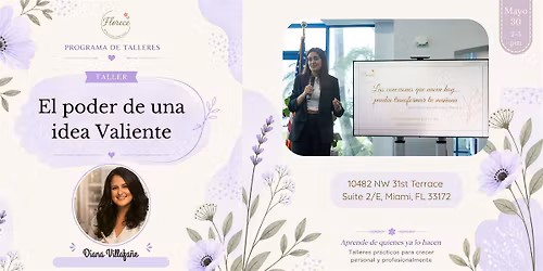 Talleres Florece - El poder de una idea valiente