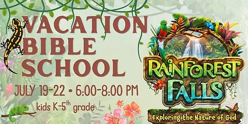2026 VBS: Rainforest falls
