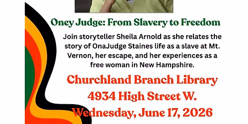 Oney Judge: From Slavery to Freedom