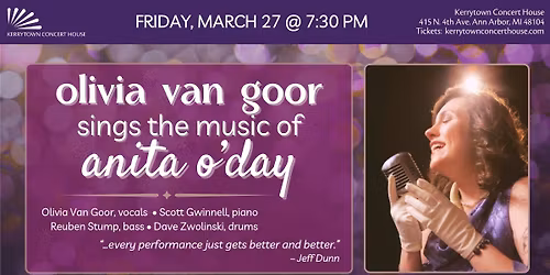 Olivia Van Goor Sings the Music of Anita O\u2019Day