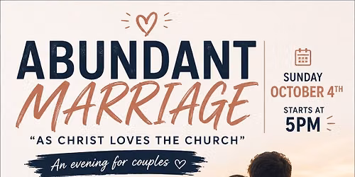 Abundant Marriage: As Christ Loves the Church