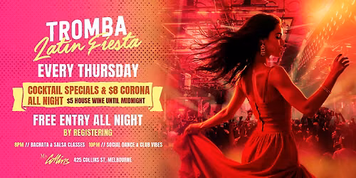 Tromba Latin Fiesta - FREE ENTRY ALL NIGHT