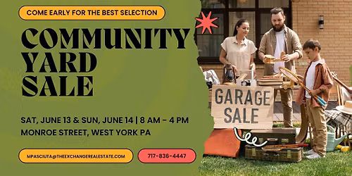 Community Yard Sale - West York