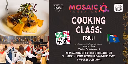 MOSAIC Cooking Class: Friuli