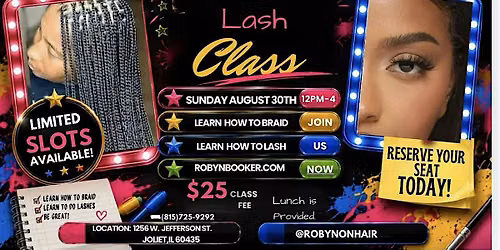 Teen Braid and Lash Beauty Class