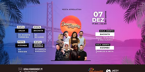DanSunday | Festa Afrolatina | 07 DEZ