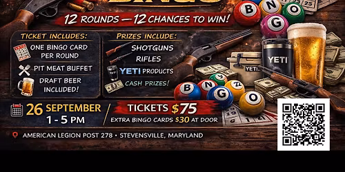 SAL Sq 278 Shotgun Bingo