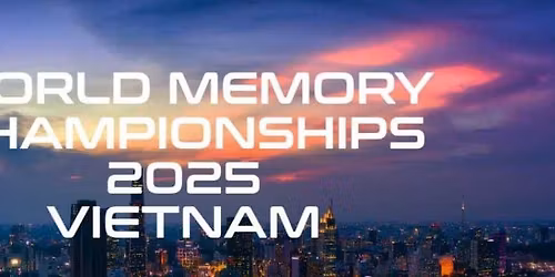 The 34th World Memory Championship, 2025.