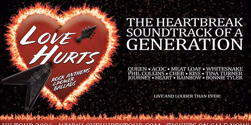 Love Hurts \u2013 Rock Anthems & Power Ballads