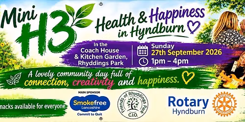 \ud83c\udf1e Mini H3 \u2013 Health & Happiness in Hyndburn! \ud83c\udf3f