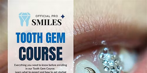 Tooth Gem Certification Course in Person