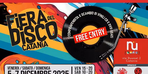 Fiera del Disco - Catania (Vinile & Cd)