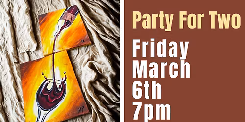 Wine Glass and Bottle Party of Two