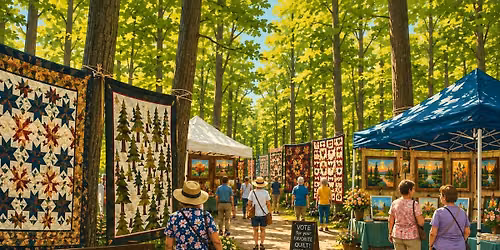 Camp Tuckabatchee Outdoor Quilt and Art Show with Makers Market