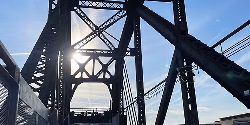Yoga on Rock Island Bridge