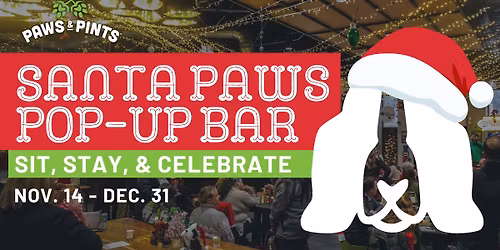 Santa Paws Pop-Up Bar 