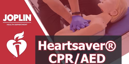 CPR class: Heartsaver CPR\/AED