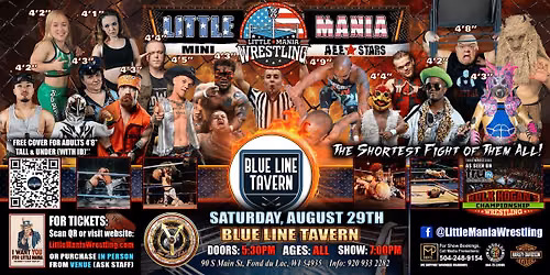Kokomo, IN - Little Mania Mini Wrestling @ Elite Event Center