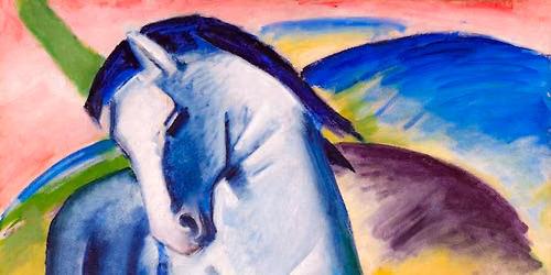 Paint Night Out: \u201cThe Blue Horse\u201d by Franz Marc with Mickey and Laura