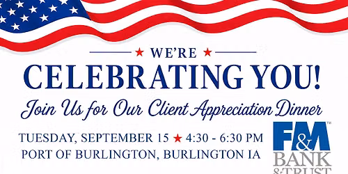 F&M Bank & Trust Client Appreciation Dinner