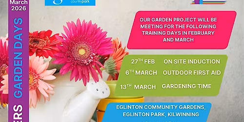 The Carers Garden- Training Days