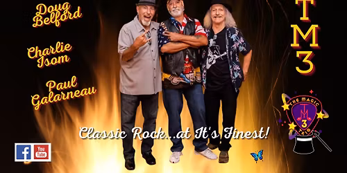 TM3 is BACK at Fairfax County Park Authority's SUMMER CONCERT SERIES at Burke Lake Park!