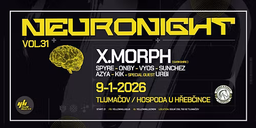 Neuronight 31! ZM\u011aNA LOKACE! 