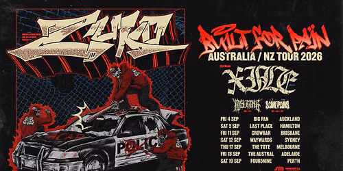 ZUKO - BUILT FOR PAIN TOUR (PERTH)