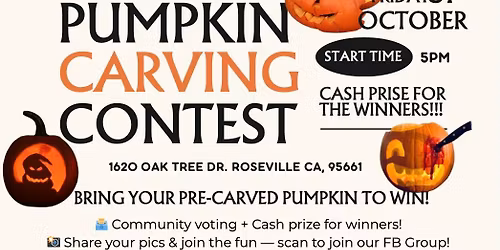 Roseville Pumpkin Contest