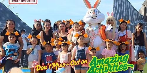 BAKUNAWA EGG HUNT , Magikland's Easter Sunday Event