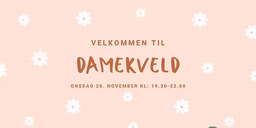 Damekveld i Justnes misjonskirke